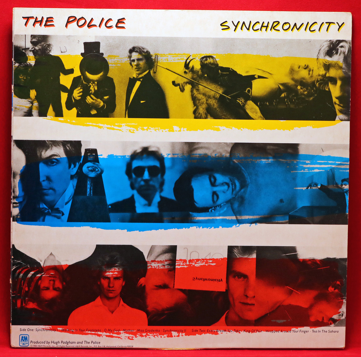 the police  synchronicity  ( us a&m records  sp-3735 )   1983年