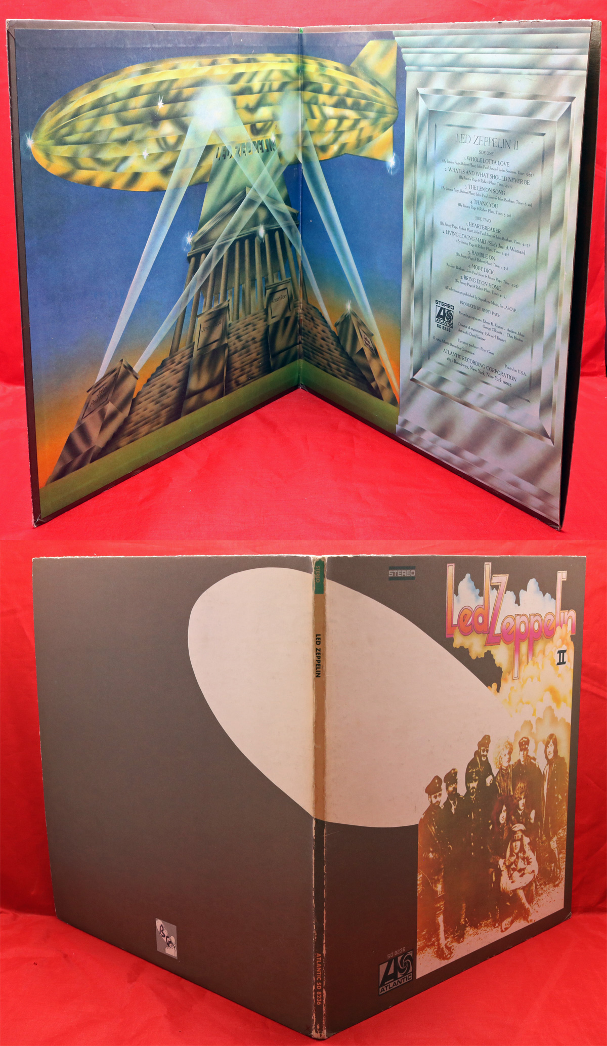 ♬ 激レア！RL/SS 両面刻印”HOT MIX”桁外れ轟音【A面溝あり高品質MONARCH-MO 147g】ROBERT LUDWIG ☆ LED  ZEPPELIN II ♪ 美再生｜代購幫